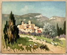 LEROUX Georges Tableau Ancien