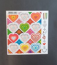 France 2011 , Bloc et feuillet Y&T n° 131 , cœur Galante , Non oblitéré, neuf .