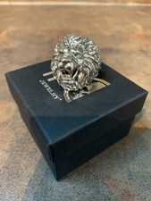 Bague tête de lion