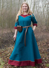 Robe Médiévale Gesine De Canevas, Essence Viking Robe Moyen Âge Costume