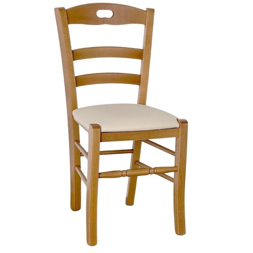 Chaise loris noyer clair - loris,