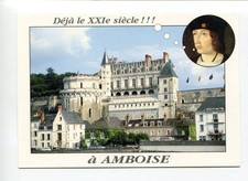 Amboise - Le château royal dominant la Loire - Charles VIII