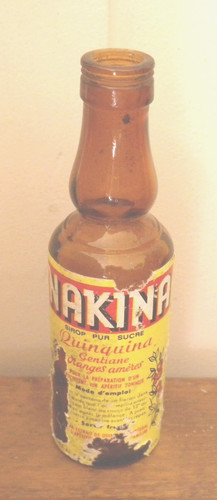 Ancienne petite bouteille - , vide