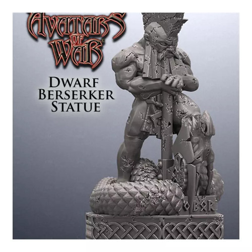 Avatars war statue nains - of,