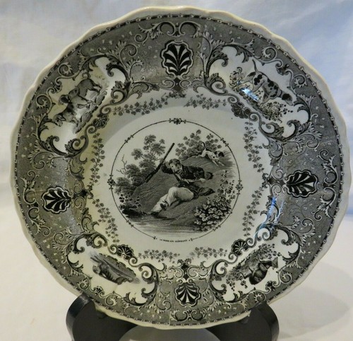 Assiette creil montereau - -,