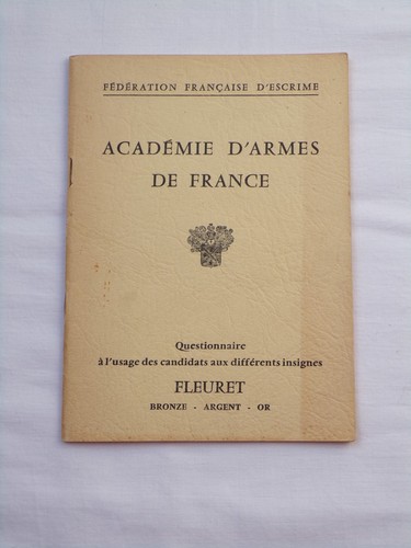 Académie armes france - académie, d'armes