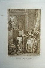 FRAGONARD (1732-1806) GRAVURE