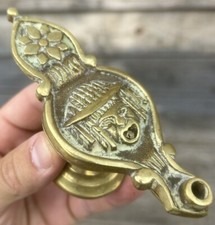 Lampe a Huile Bronze Ancien