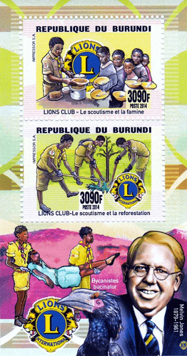 Stamps burundi 2014 perf - burundi,