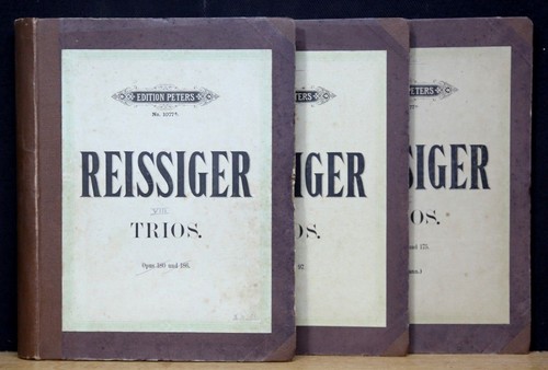 Reißiger trios pour - reißiger, piano