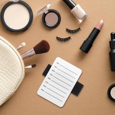  Lot de 15 plateaux pour extensions de cils, avec dragonne, compatibles avec la