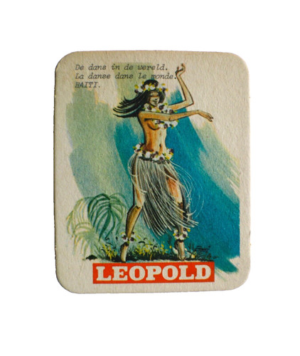 Sous bock bière leopold - bock,