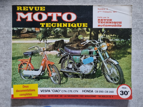 Revue moto technique - revue,