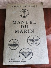 Manuel du Marin- Marine Nationale 1963 – Livre Broché Illustré - Militaire