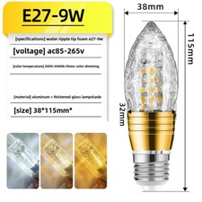 Led Corn Lamp E27 E14 9w Light
