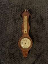 barometre marin en bois 