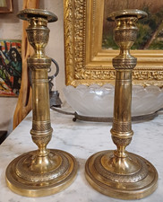 Très belle Paire De Bougeoirs