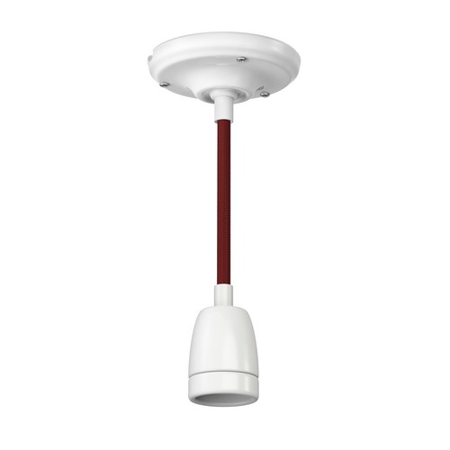 E27 porcelaine suspension - porcelaine-,