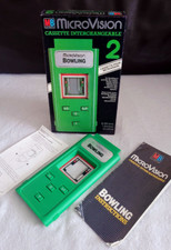 Jeu vidéo cassette MB Electronics - MicroVision - Bowling N° 2 - Vintage Retro