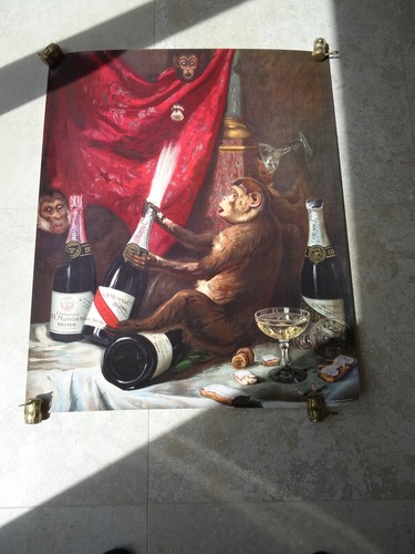 Affiche originale champagne - affiche,