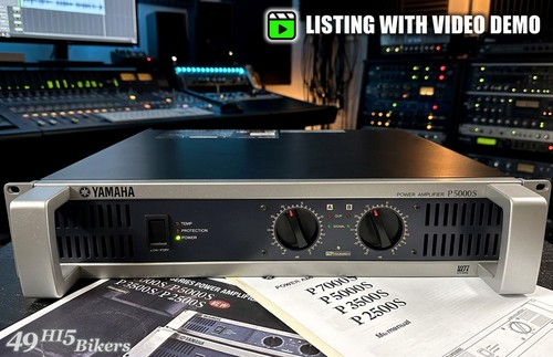 Yamaha p5000s power amplifier - p5000s,
