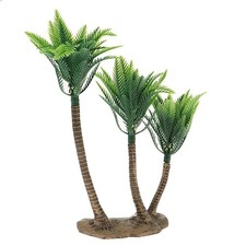 Mini-accessoire en plastique pour paysage de palmier à noix de coco