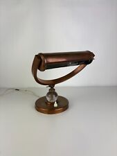 Sublime Lampe Style Notaire, Banquier en Cuivre Réflecteur Orientable 