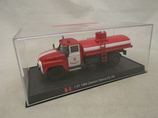 VEHICULE 1/57 CAMION CITERNE ZIL 130 1969 - POMPIER DEL PRADO N°133