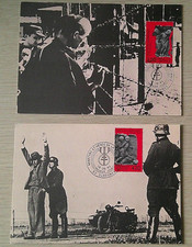 Cartes 1er jour 1993 Martyrs