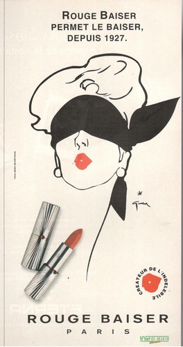 Rouge baiser paris par rené - par,