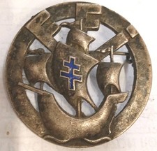 Insigne FFI 10 Division D'infanterie Fabricant Arthus Bertrand 