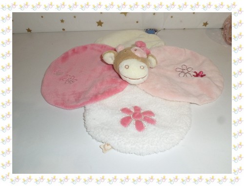 Doudou plat pétales - plat,