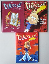 Lot de 3 BD Titeuf Tomes 3 8
