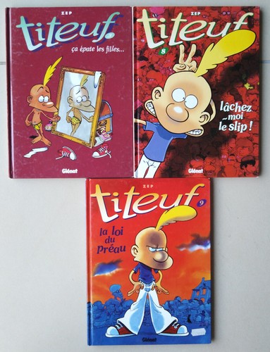 Lot titeuf tomes 3 8 - de,