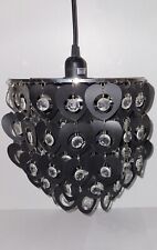 Suspension Betty Noire Lustre Vintage 