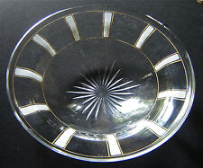 ANCIENNE GRANDE COUPE CRISTAL ÉMAILLÉ POUR INTÉRIEUR COUPE ARGENT DÉBUT XXème