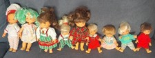 Lot 9 Poupées Famille Glady