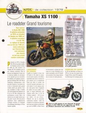 Fiche moto yamaha xs 1100 - xs,