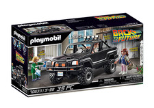 Playmobil réf 70633 neuf collector Pickup 4x4 noir film Retour vers le futurMart