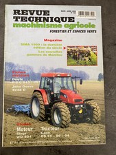 RT MACHINISME AGRICOLE N°123 Moteur STEYR WD 401 / CASE CS 78 86 94 E27