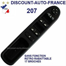 Peugeot 207 platine interrupteur bouton leve vitre    6554.QG