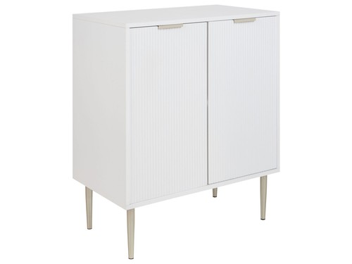 Commode mdf portes pieds - mdf,