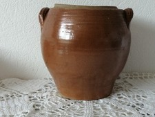 Ancien Pot Saloir En Grès