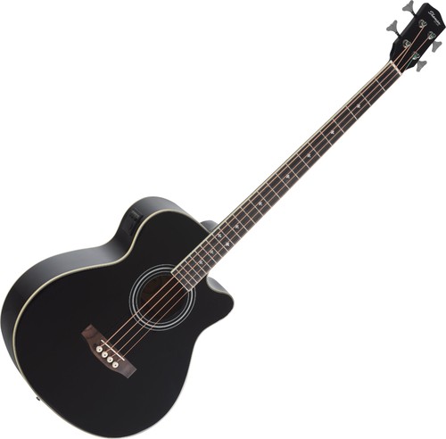 Basse acoustique shaman noir - basse,