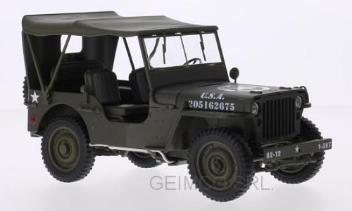 Welly jeep willys - willys, u.s