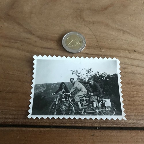Photographie ancienne vélo - photographie,