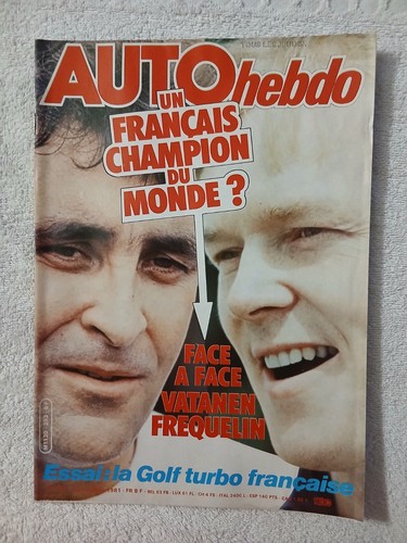 Auto hebdo 293 11 1981 - n°293, 19/11/1981