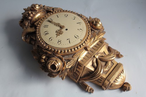 Montre horloge murale bois - montre,
