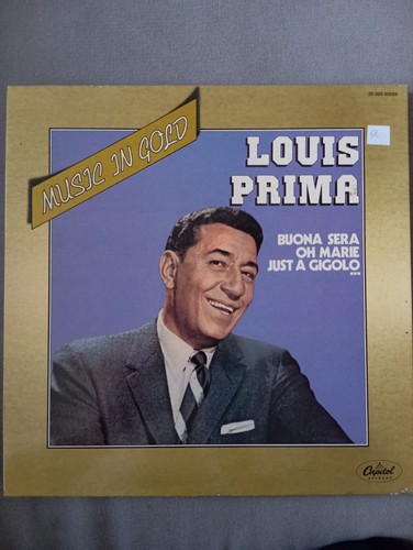 Disque vinyle louis prima - -,