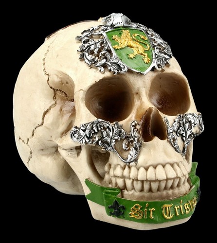 Tête mort dekostatue - de,